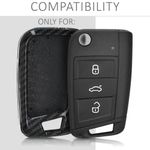 Husa Cheie Auto pentru VW, 3 Butoane, Plastic, Negru, 49668.01 fotografia produsului View 6 S