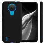 Husa pentru Nokia 1.4, Silicon, Negru, 54468.01 fotografia produsului View 2 S