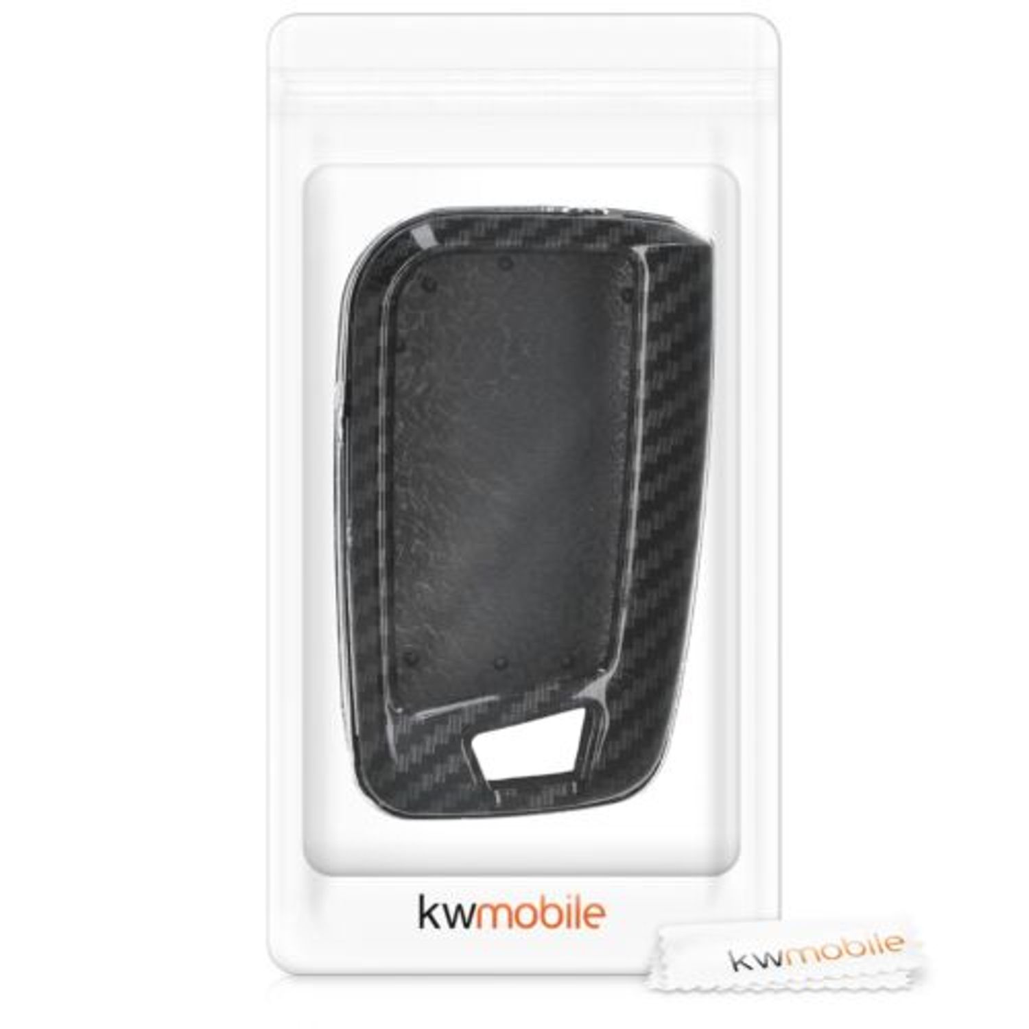 Husa Cheie Auto pentru VW, 3 Butoane, Plastic, Negru, 49668.01 fotografia produsului View 7 L