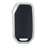 Husa Cheie Auto pentru Kia, 3 Butoane, Silicon, Silver, 54032.01 fotografia produsului View 4 S