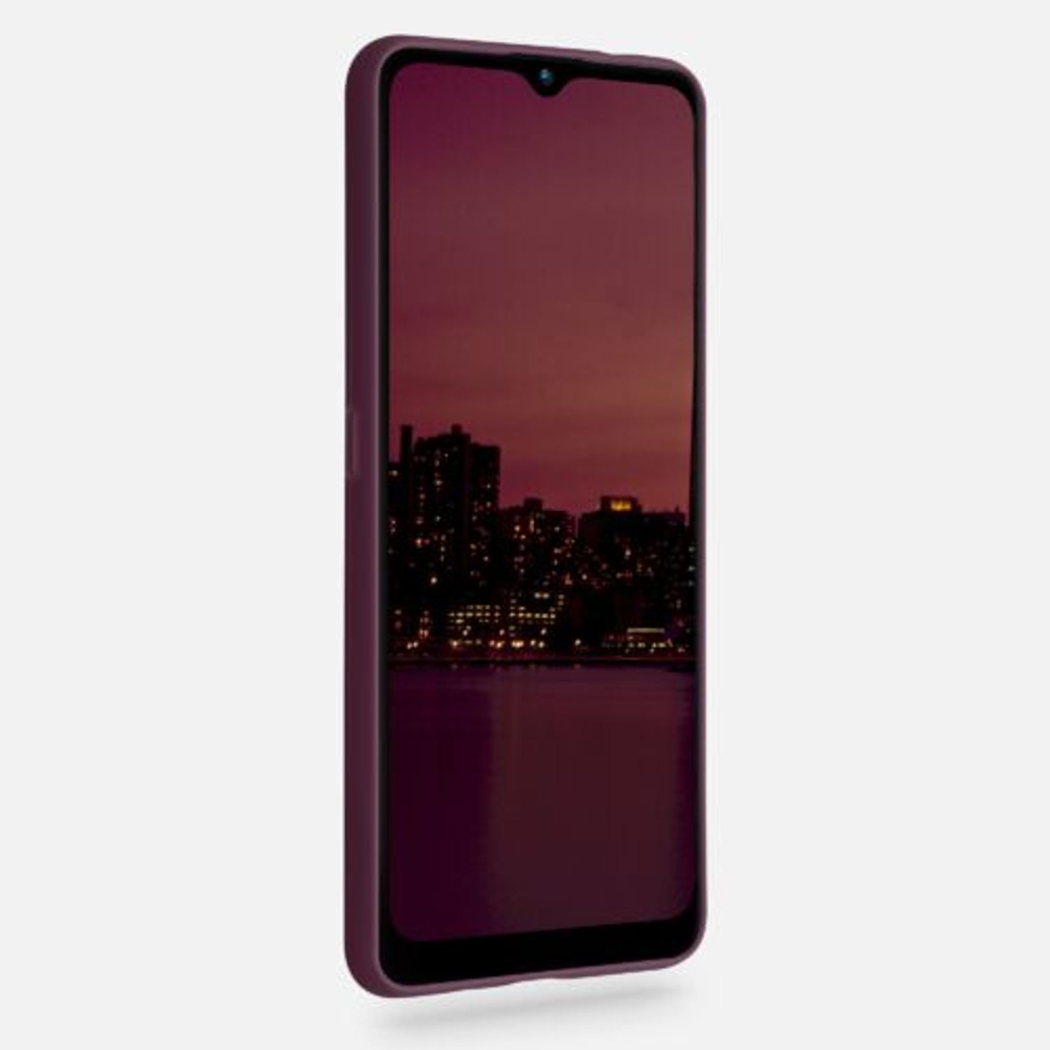 Husa pentru Nokia 2.4, Silicon, Violet, 53496.187 fotografia produsului View 3 L