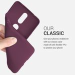 Husa pentru Nokia 2.4, Silicon, Violet, 53496.187 fotografia produsului View 4 S