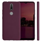 Husa pentru Nokia 2.4, Silicon, Violet, 53496.187 fotografia produsului View 2 S