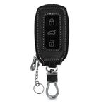 Husa Cheie Auto pentru Universal, Universal, Piele ecologica, Alb, 47762.01 fotografia produsului View 4 S