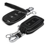 Husa Cheie Auto pentru Universal, Universal, Piele ecologica, Alb, 47762.01 fotografia produsului View 2 S