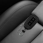 Husa Cheie Auto pentru Universal, Universal, Piele ecologica, Alb, 47762.01 fotografia produsului View 3 S