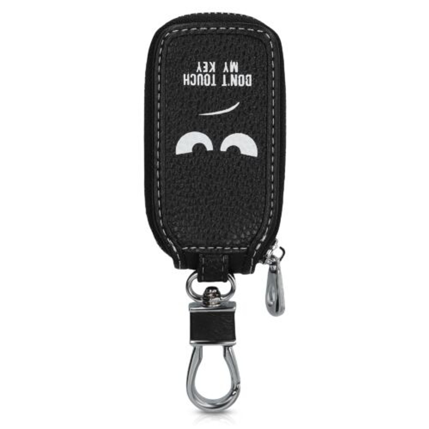 Husa Cheie Auto pentru Universal, Universal, Piele ecologica, Alb, 47762.01 fotografia produsului View 5 L