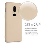 Husa pentru OnePlus 6, Silicon, Crem, 55346.10 fotografia produsului View 5 S