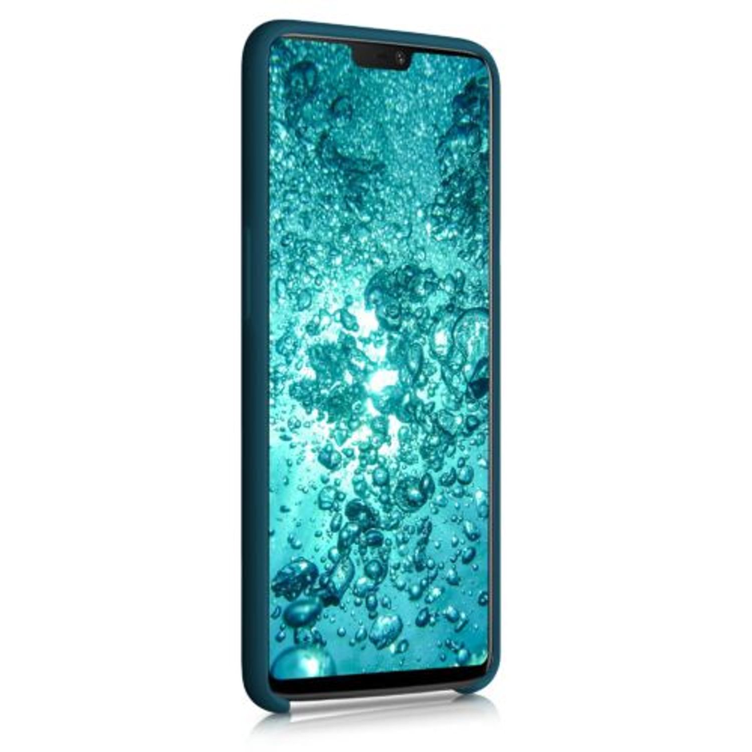 Husa pentru OnePlus 6, Silicon, Verde, 46122.57 fotografia produsului View 3 L