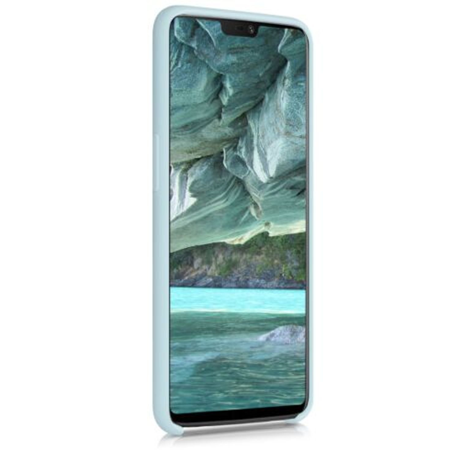 Husa pentru OnePlus 6, Silicon, Verde, 46122.200 fotografia produsului View 3 L