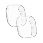Set 2 huse pentru Fitbit Versa 3/Sense, Silicon, Transparent, 53390.01 fotografia produsului View 7 S