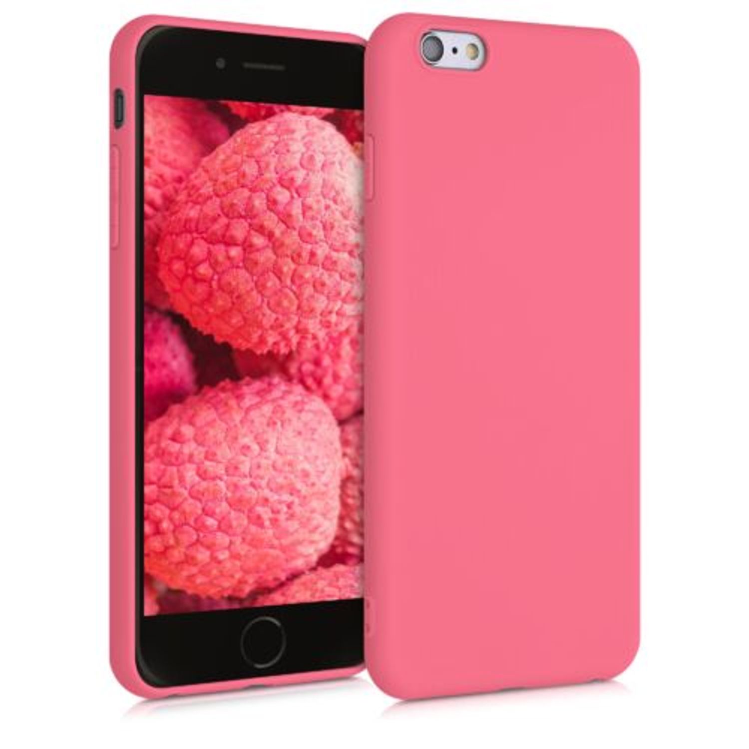 Husa pentru Apple iPhone 6 Plus/iPhone 6s Plus, Silicon, Roz, 37726.122 fotografia produsului