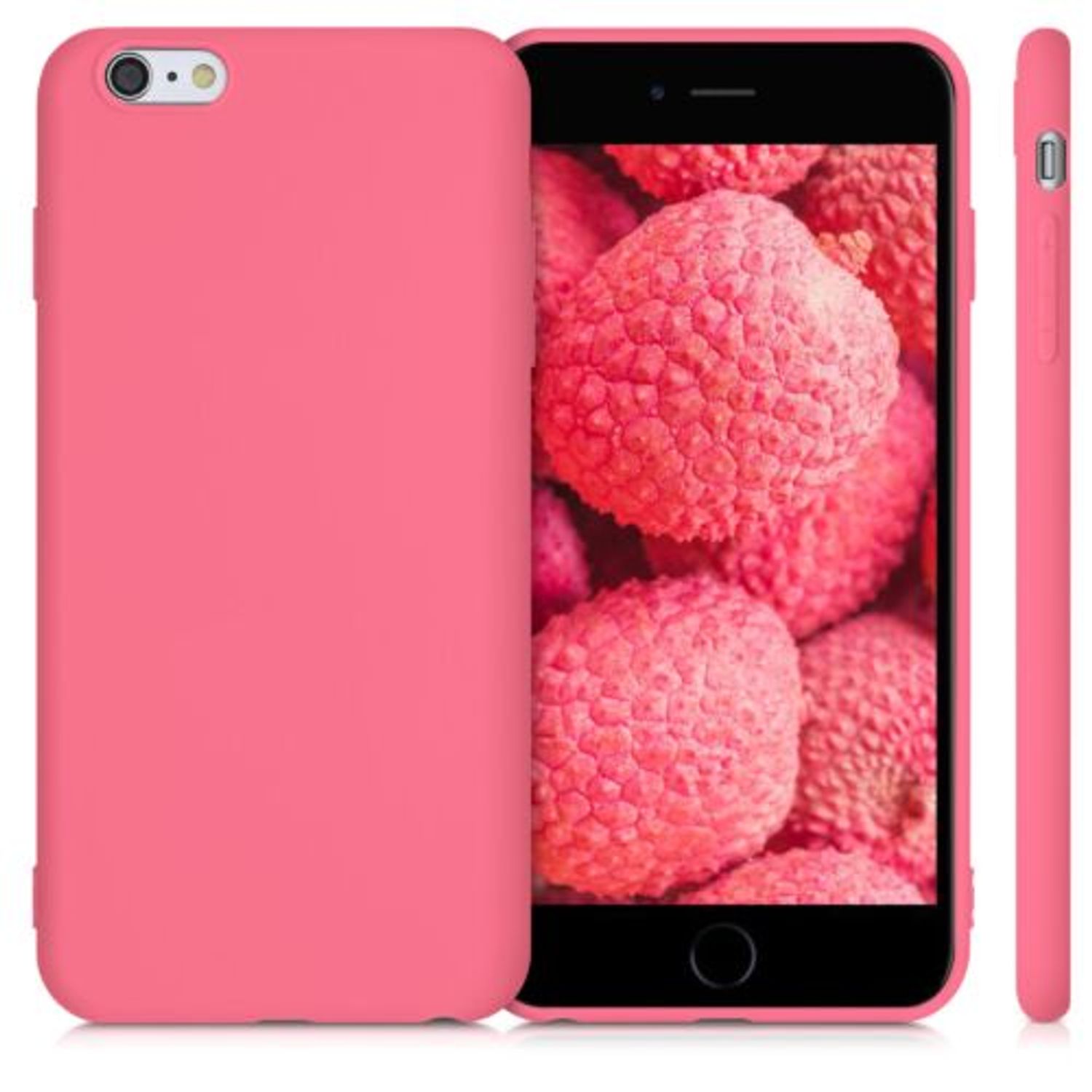 Husa pentru Apple iPhone 6 Plus/iPhone 6s Plus, Silicon, Roz, 37726.122 fotografia produsului View 2 L
