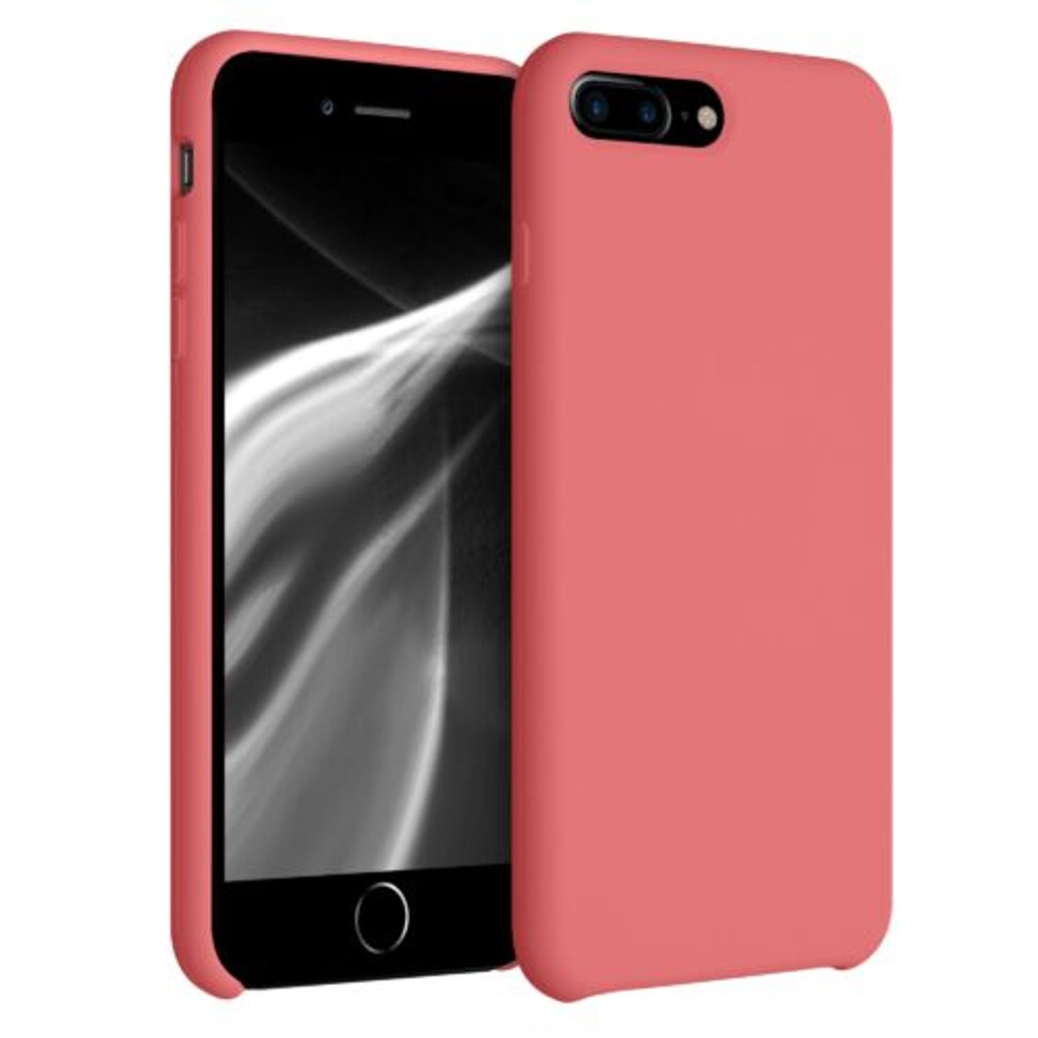 Husa pentru Apple iPhone 8 Plus/iPhone 7 Plus, Silicon, Roz, 40842.219 fotografia produsului