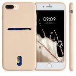 Husa pentru iPhone 8 Plus/iPhone 7 Plus, Silicon, Crem, 49102.154 fotografia produsului View 17 S