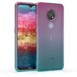 Husa pentru Nokia 7.2, Silicon, Roz, 50136.01 fotografia produsului