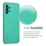 Husa pentru Samsung Galaxy A32 5G, Silicon, Verde, 54329.128 fotografia produsului View 4 S