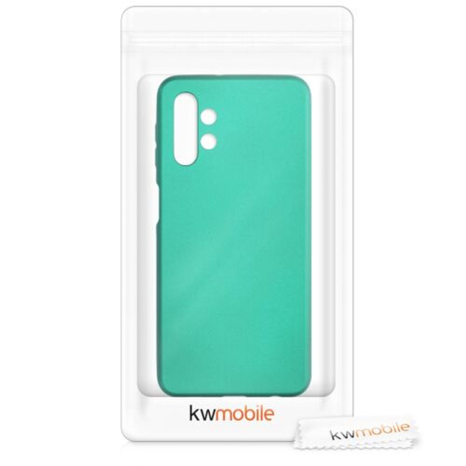 Husa pentru Samsung Galaxy A32 5G, Silicon, Verde, 54329.128 fotografia produsului View 7 L