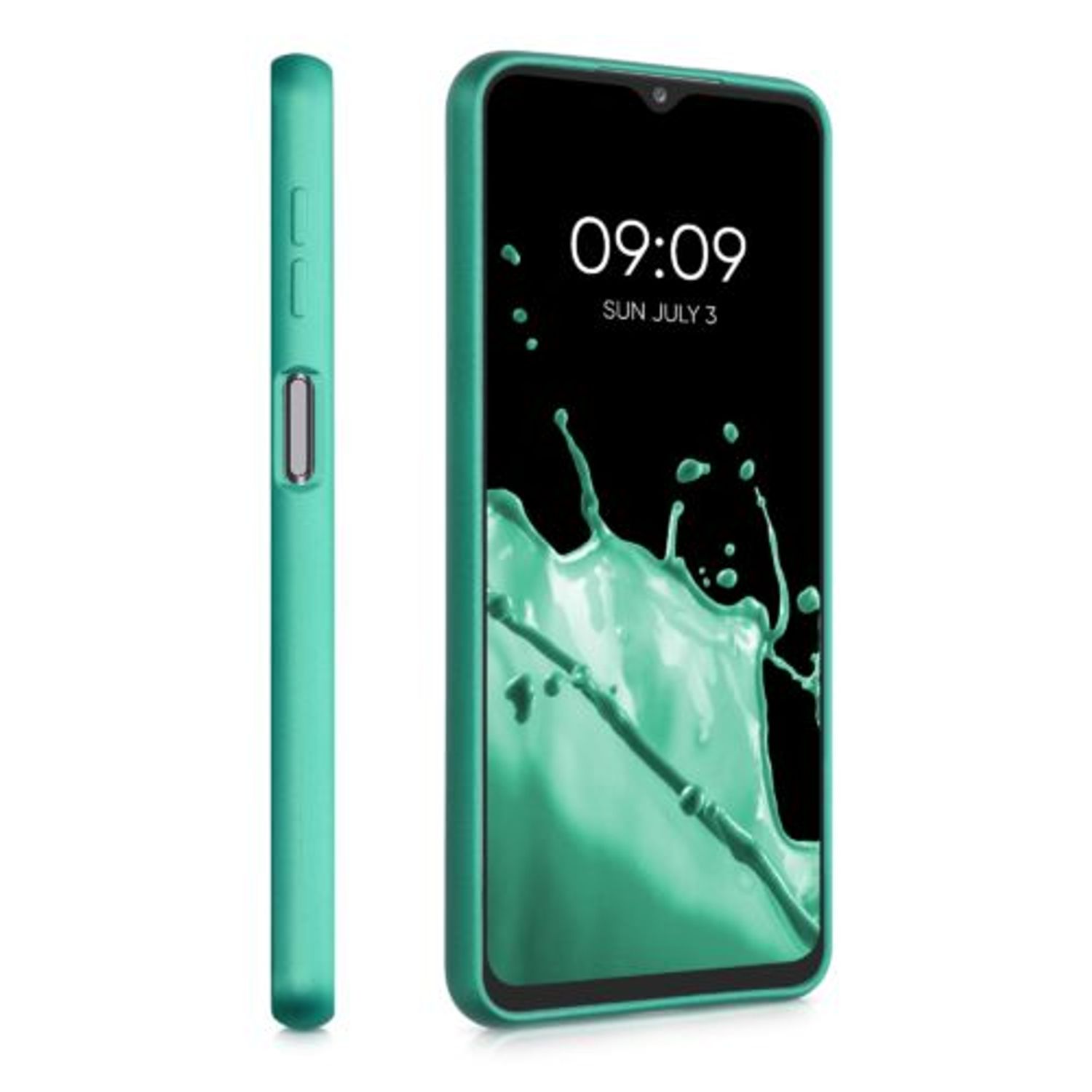 Husa pentru Samsung Galaxy A32 5G, Silicon, Verde, 54329.128 fotografia produsului View 5 L