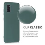 Husa pentru Samsung Galaxy A41, Silicon, Verde, 52251.171 fotografia produsului View 4 S
