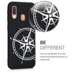 Husa pentru Samsung Galaxy A40, Silicon, Negru, 49523.03 fotografia produsului View 5 S