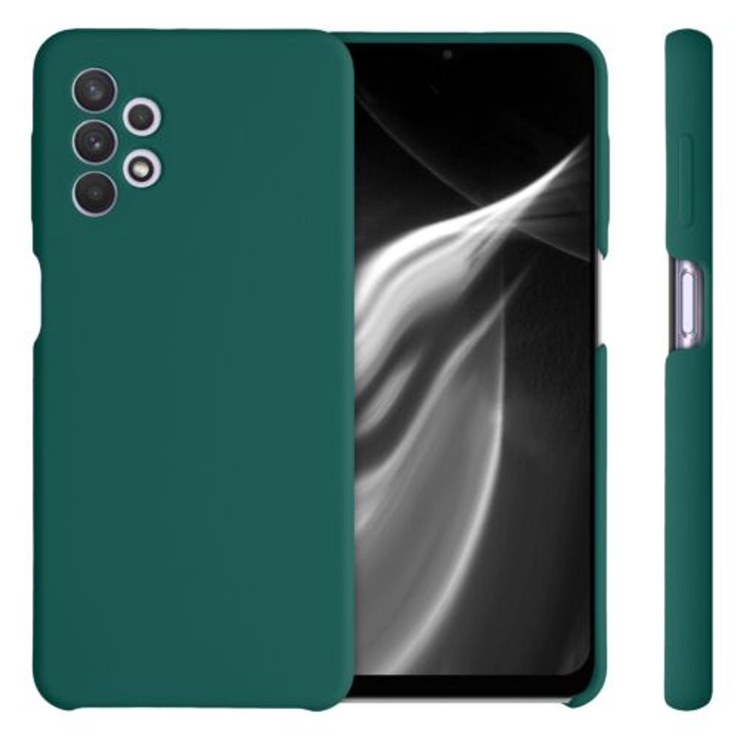 Husa pentru Samsung Galaxy A32 5G, Silicon, Verde, 54336.184 fotografia produsului View 2 L