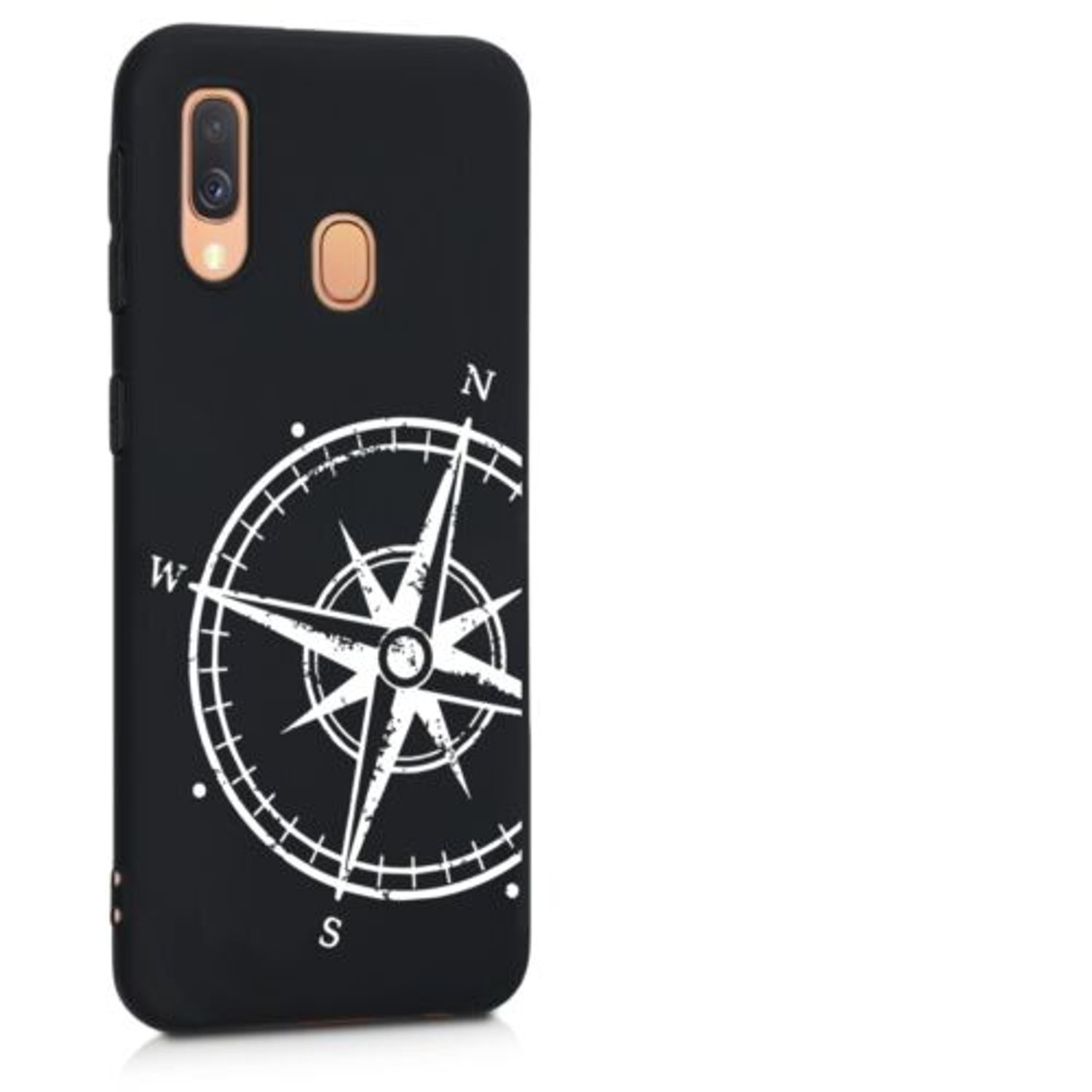 Husa pentru Samsung Galaxy A40, Silicon, Negru, 49523.03 fotografia produsului View 8 L