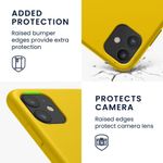 Husa pentru Apple iPhone 11, Silicon, Galben, 49724.143 fotografia produsului View 4 S