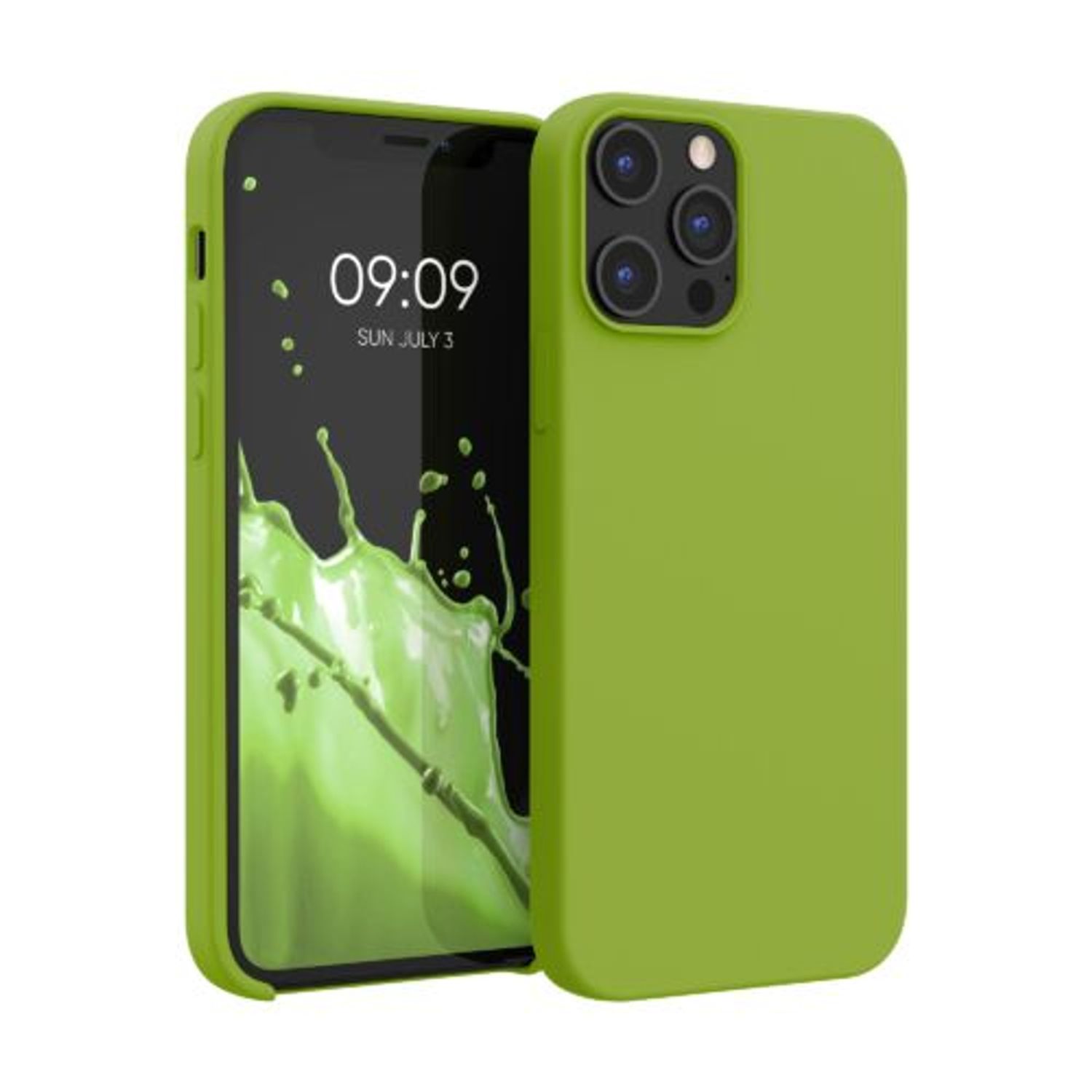 Husa pentru iPhone 12 Pro Max, Silicon, Verde, 52644.220 fotografia produsului