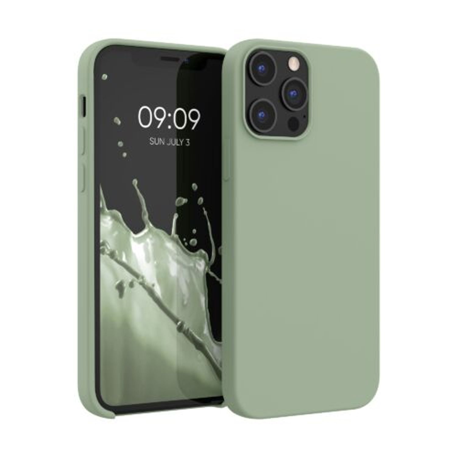 Husa pentru Apple iPhone 12 Pro Max, Silicon, Verde, 52644.172 fotografia produsului