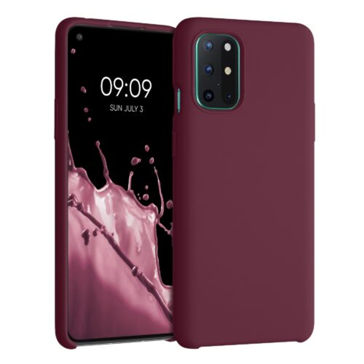 Husa pentru OnePlus 8T, Silicon, Violet, 53683.190 fotografia produsului