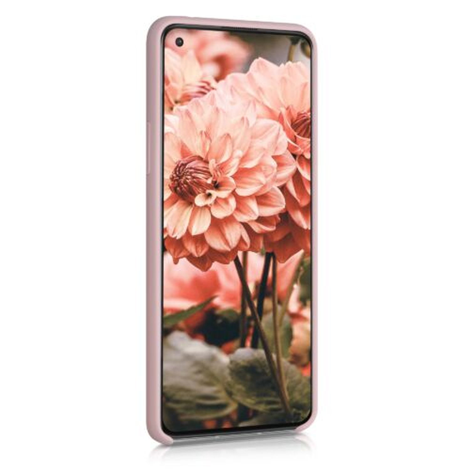 Husa pentru OnePlus 8T, Silicon, Roz, 53683.10 fotografia produsului View 3 L