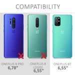 Husa pentru OnePlus 8T, Silicon, Roz, 53683.10 fotografia produsului View 5 S