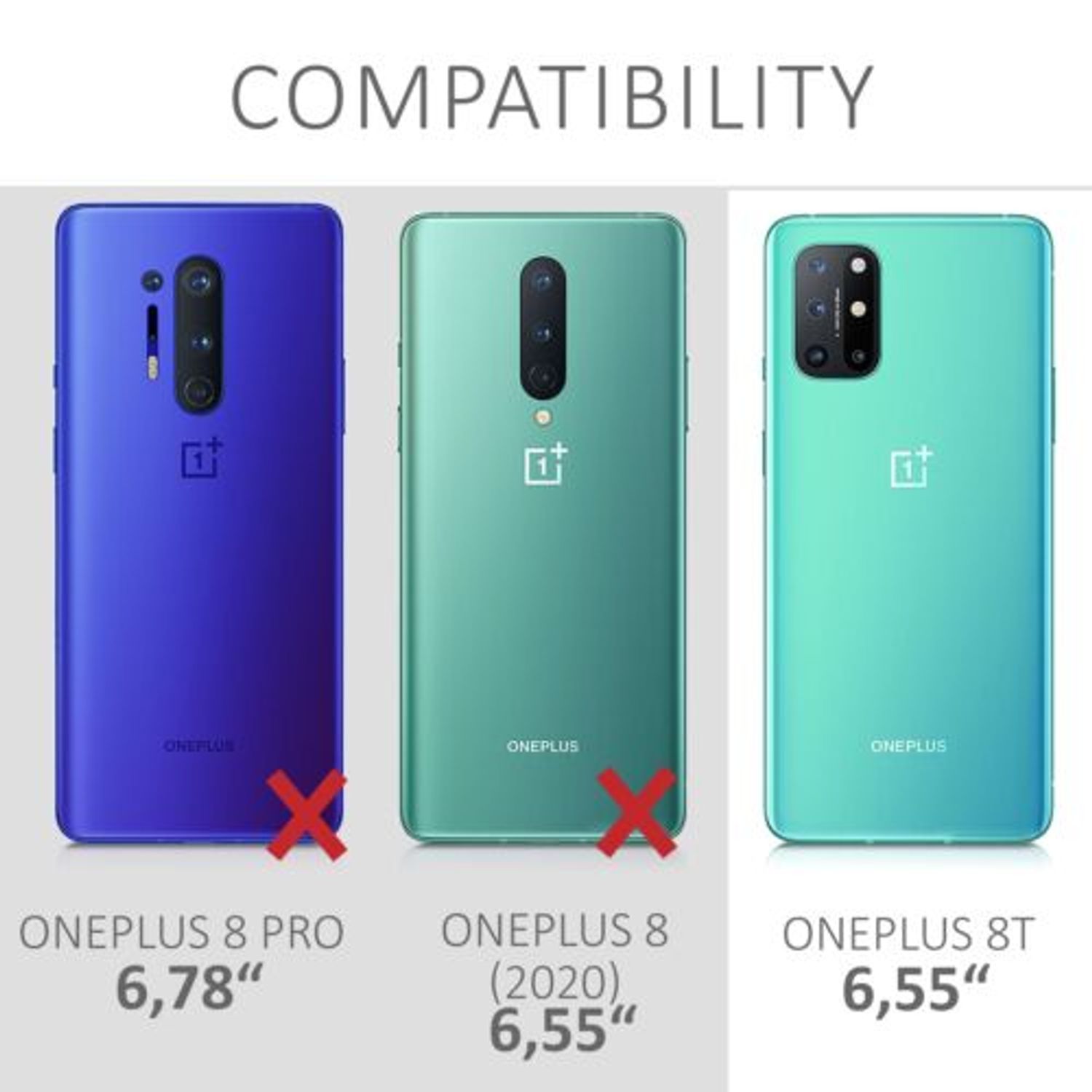 Husa pentru OnePlus 8T, Silicon, Roz, 53683.10 fotografia produsului View 5 L