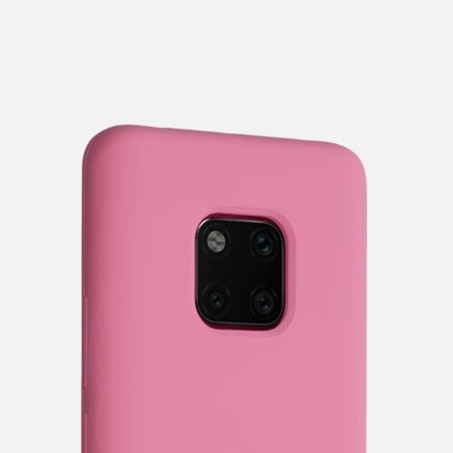 Husa pentru Huawei Mate 20 Pro, Silicon, Roz, 52287.212 fotografia produsului View 7 L