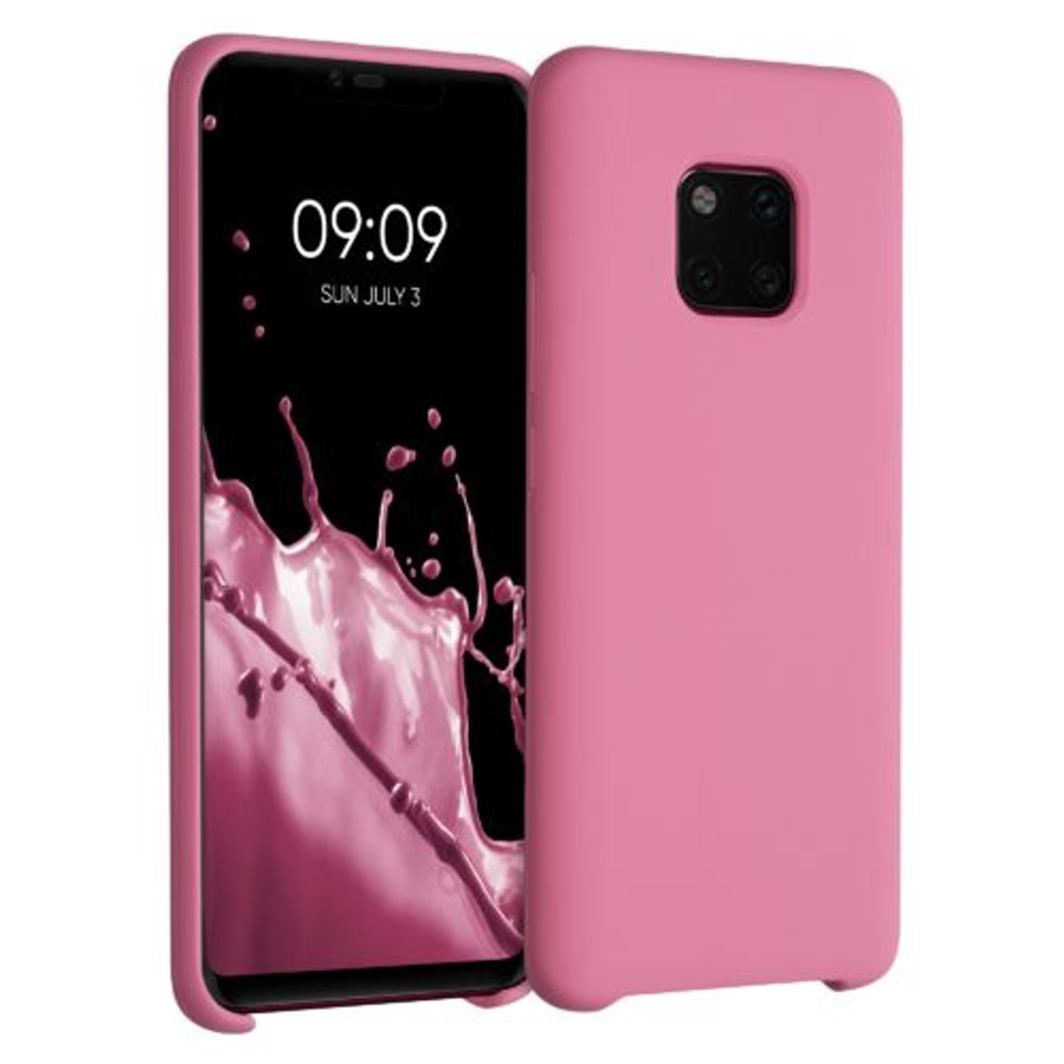 Husa pentru Huawei Mate 20 Pro, Silicon, Roz, 52287.212 fotografia produsului