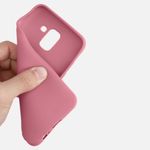 Husa pentru Samsung Galaxy J6, Silicon, Roz, 45796.167 fotografia produsului View 7 S