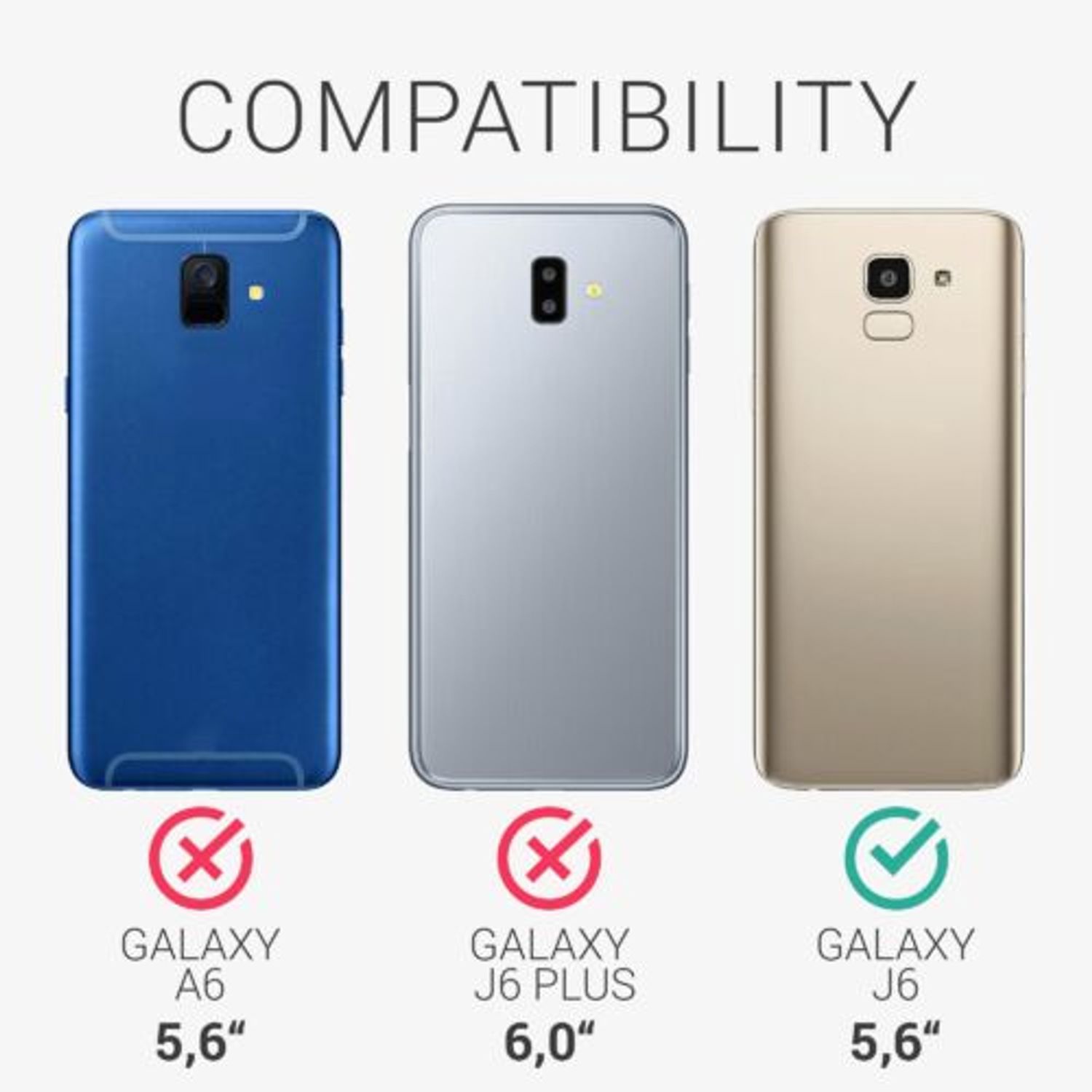 Husa pentru Samsung Galaxy J6, Silicon, Roz, 45796.167 fotografia produsului View 5 L