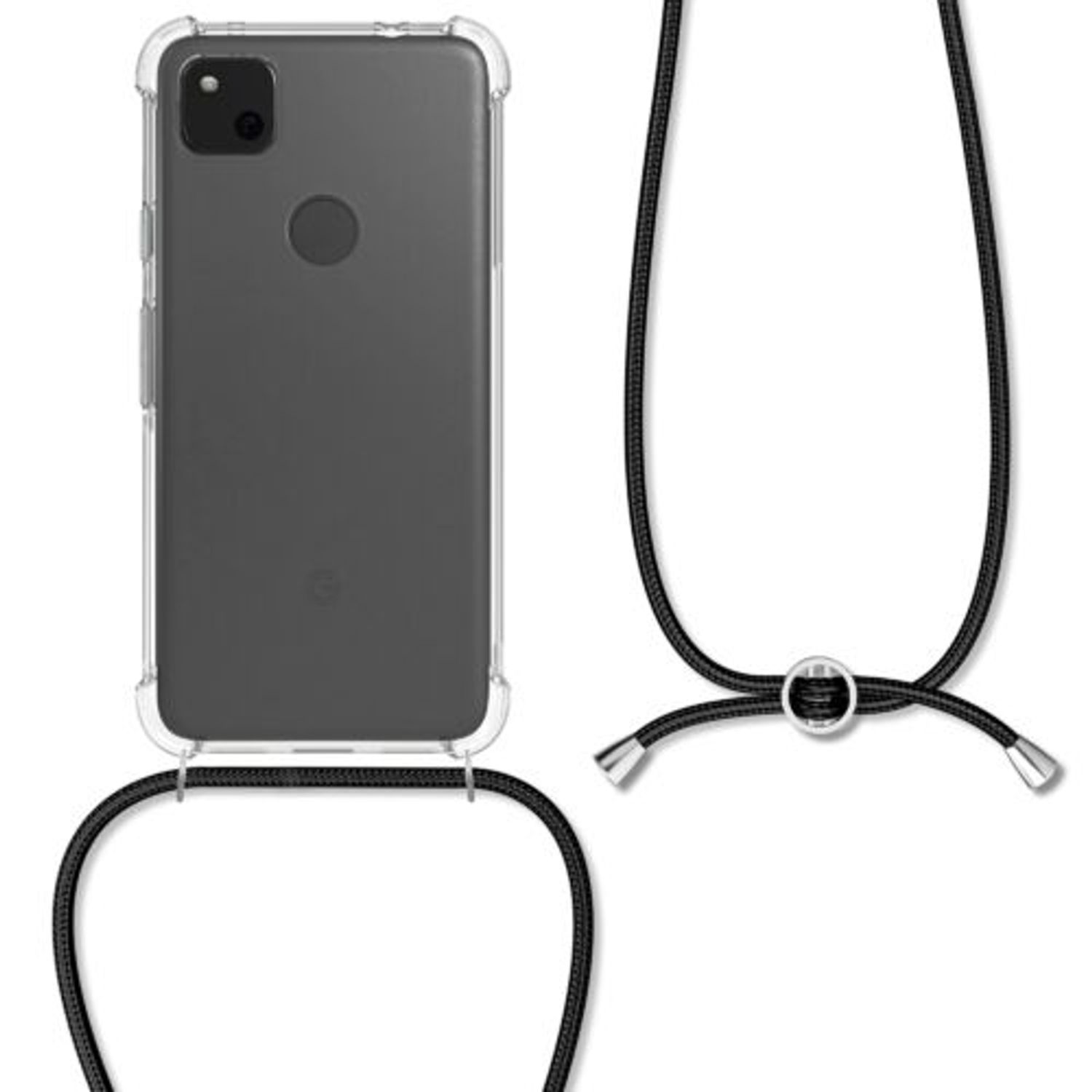 Husa pentru Google Pixel 4a, Silicon, Transparent, 52757.73 fotografia produsului View 2 L
