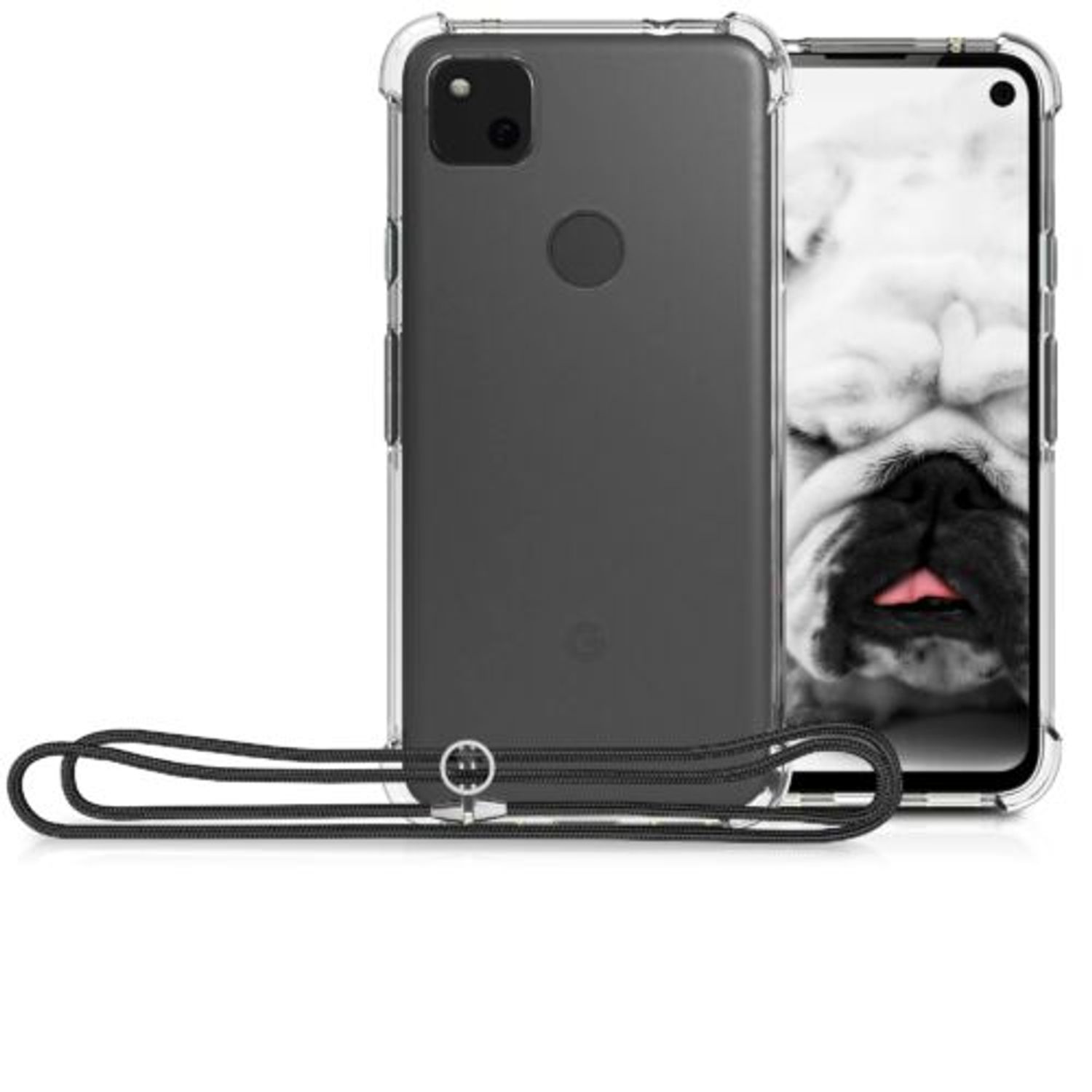 Husa pentru Google Pixel 4a, Silicon, Transparent, 52757.73 fotografia produsului View 8 L