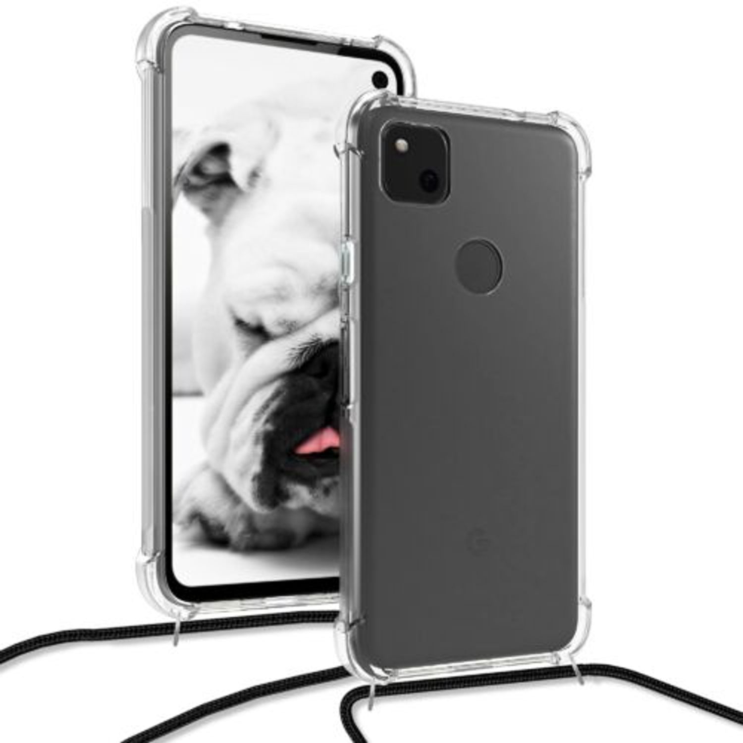 Husa pentru Google Pixel 4a, Silicon, Transparent, 52757.73 fotografia produsului View 5 L