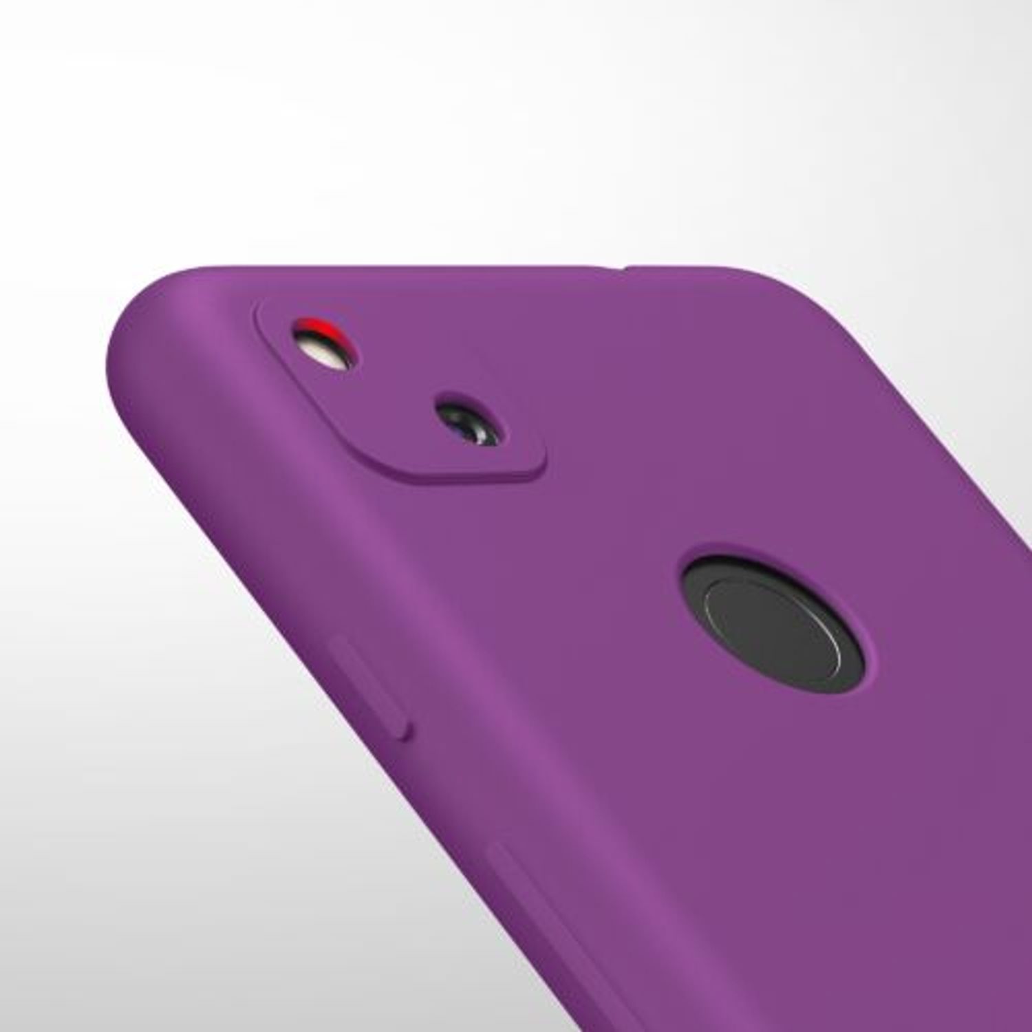 Husa pentru Google Pixel 4a, Silicon, Mov, 52357.197 fotografia produsului View 8 L