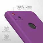 Husa pentru Google Pixel 4a, Silicon, Mov, 52357.197 fotografia produsului View 4 S
