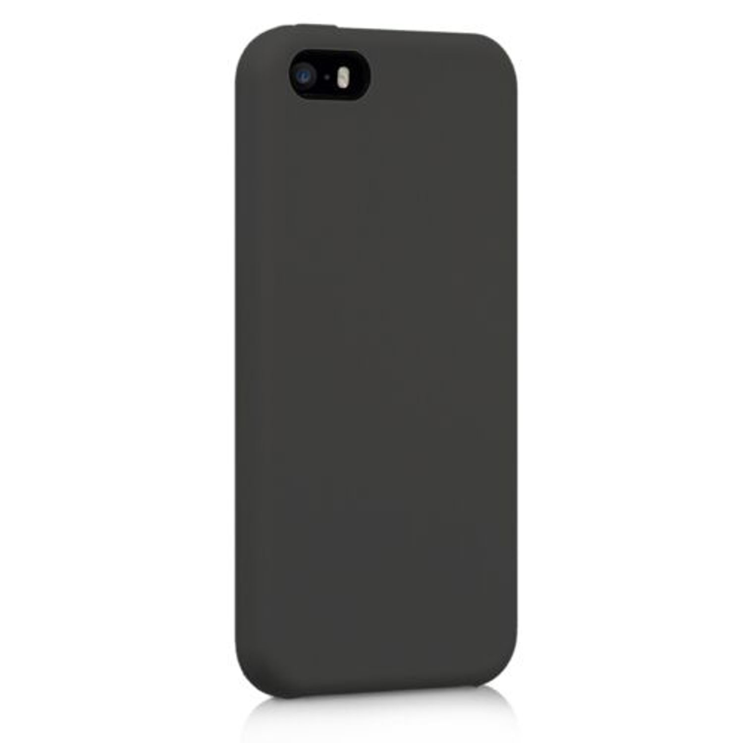 Husa pentru Apple iPhone 5/iPhone 5s/iPhone SE, Silicon, Negru, 42766.47 fotografia produsului View 8 L