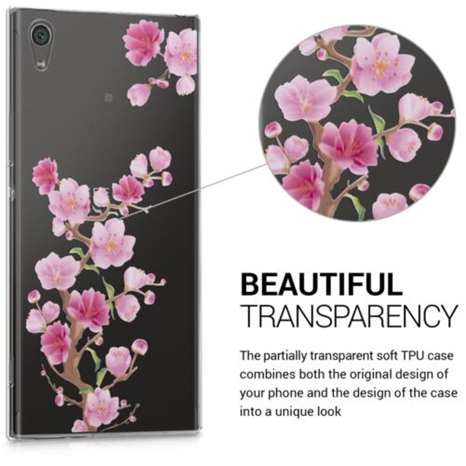 Husa pentru Sony Xperia XA1 Ultra, Silicon, Multicolor, 41355.02 fotografia produsului View 4 L