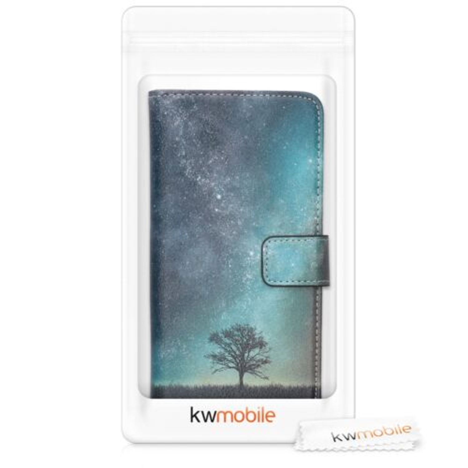 Husa pentru Blackview A80 Pro, Piele ecologica, Multicolor, 52970.01 fotografia produsului View 7 L