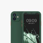 Husa pentru Apple iPhone 12/iPhone 12 Pro, Plastic, Verde, 56431.80, Kwmobile fotografia produsului View 10 S