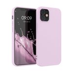 Husa pentru Apple iPhone 12/iPhone 12 Pro, Silicon, Roz, 53938.140, Kwmobile fotografia produsului