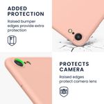 Husa pentru Apple iPhone 8/iPhone 7/iPhone SE 2, Silicon, Roz, 49979.199, Kwmobile fotografia produsului View 3 S