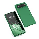 Husa pentru Google Pixel 6, Silicon, Verde, 55434.227, Kwmobile fotografia produsului View 2 S